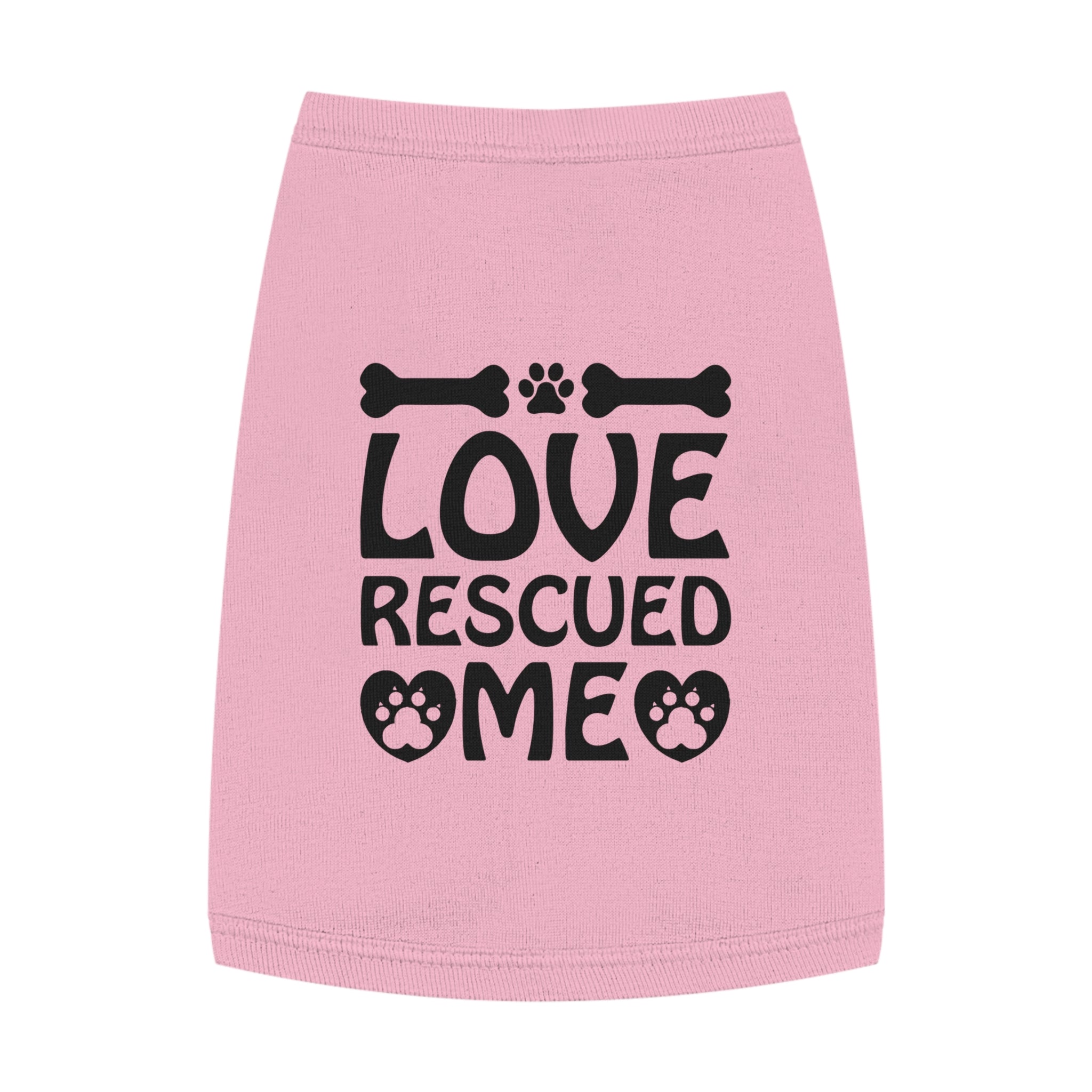 Love Rescued Me Pet Tank Top