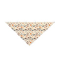 Off-White Halloween Pumpkin & Bat Bandana Scarf