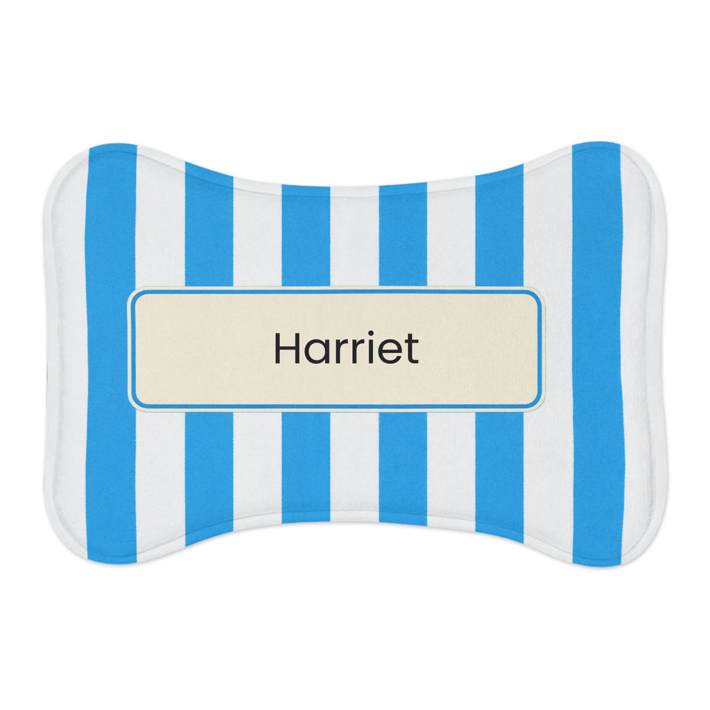Sky Blue Personalized  Pet Feeding Mat