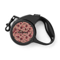 Vintage Rose Retractable Pet Leash