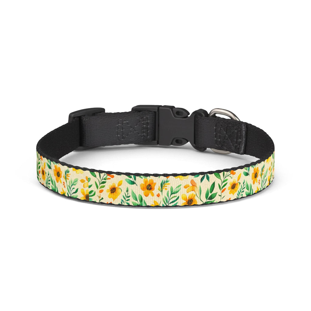 Sunflower Clip-on Pet Collar