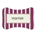 Burgundy Personalized Pet Feeding Mat