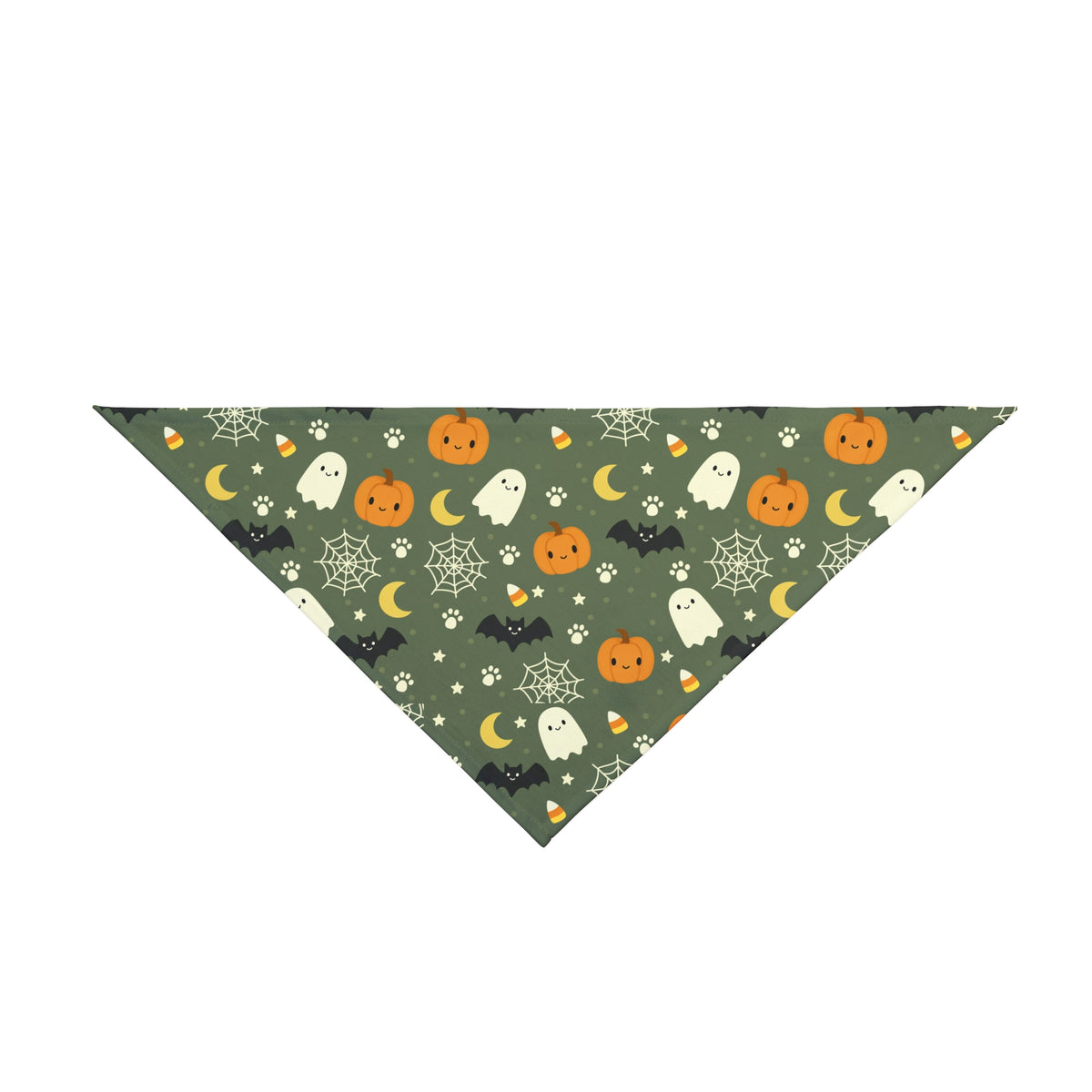 Green Halloween Dog/Cat Bandana Scarf