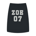Black Varsity Pet Tank Top