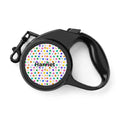 Colorful Confetti  Retractable Pet Leash
