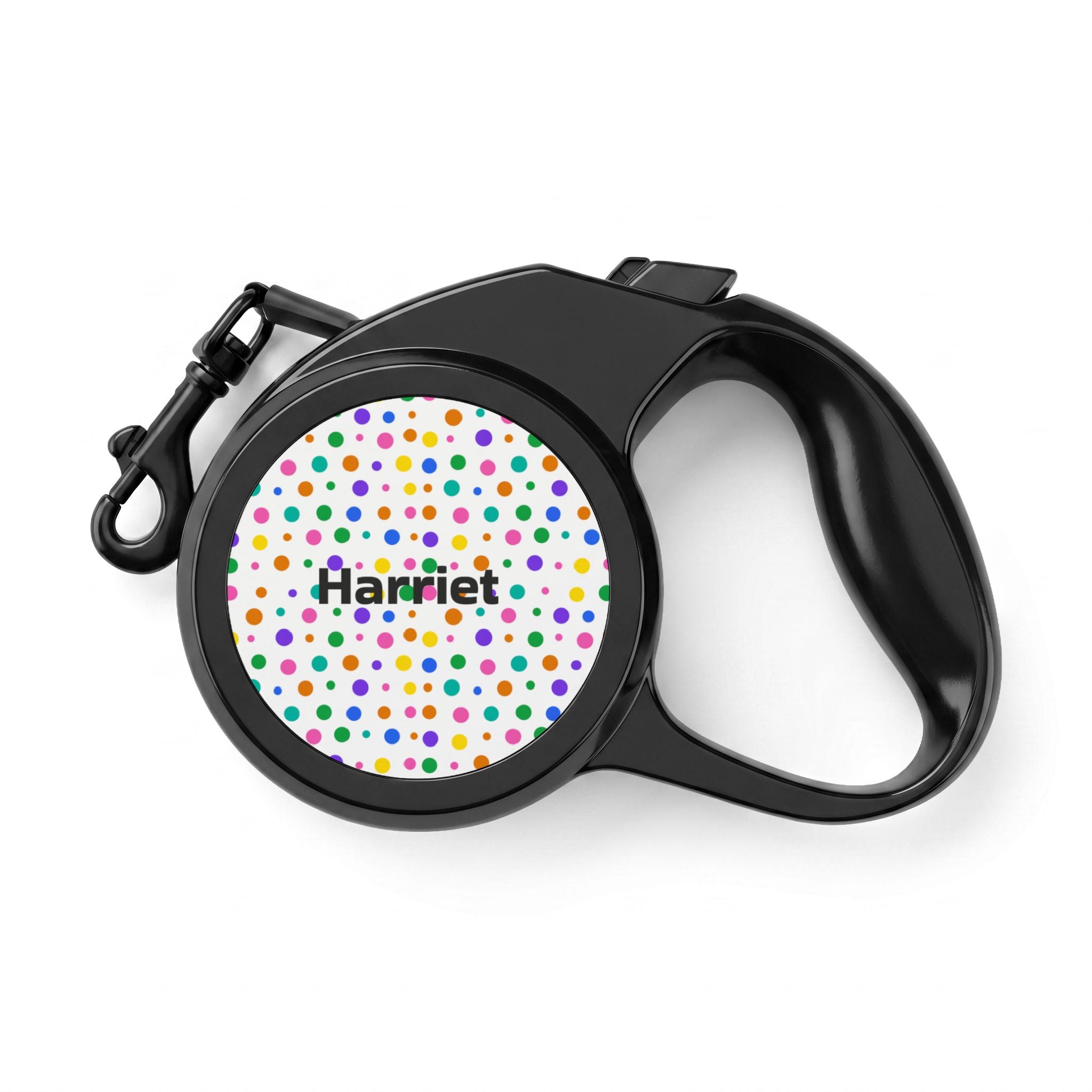 Colorful Confetti  Retractable Pet Leash