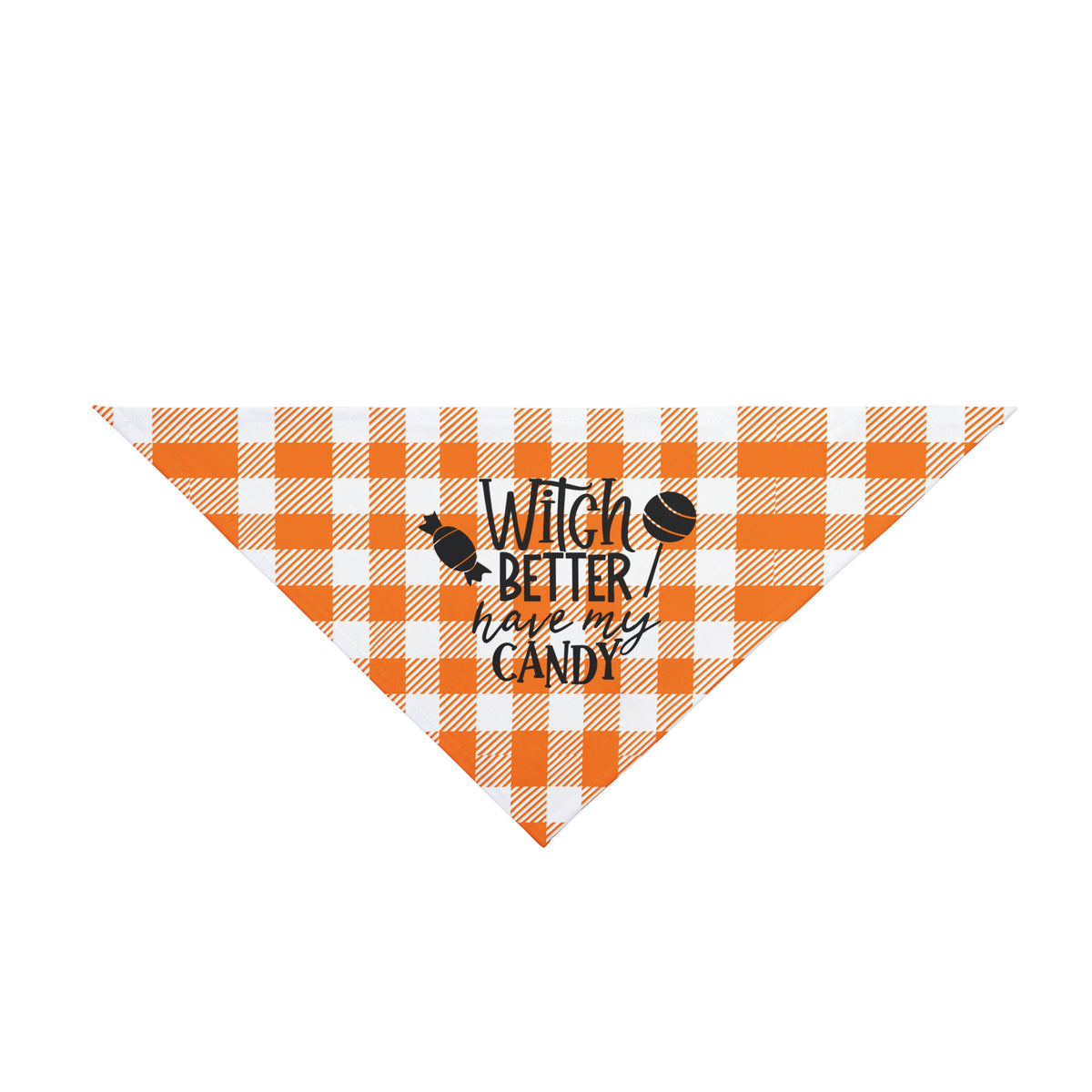 Orange Pet Bandana
