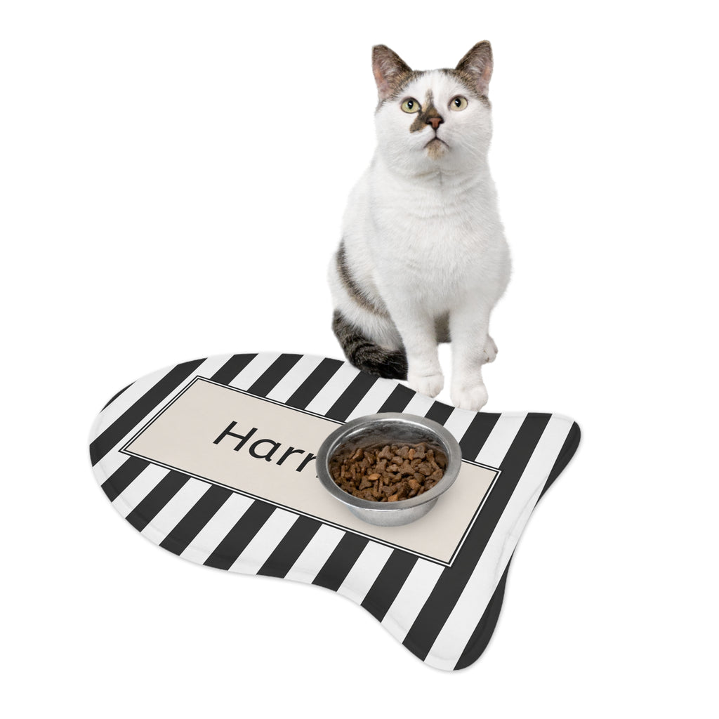 Personalized Black & White Placemat