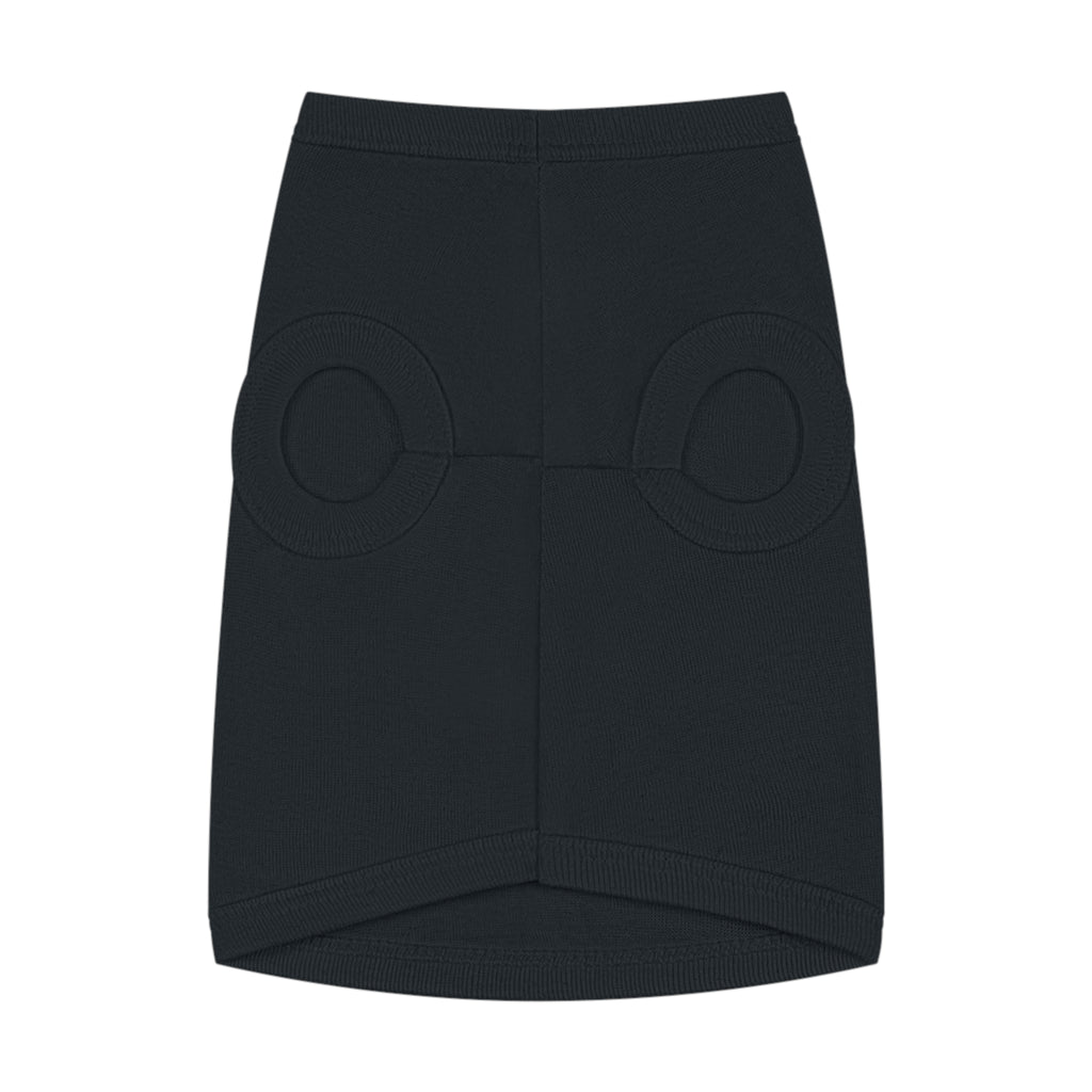 Black Varsity Pet Tank Top