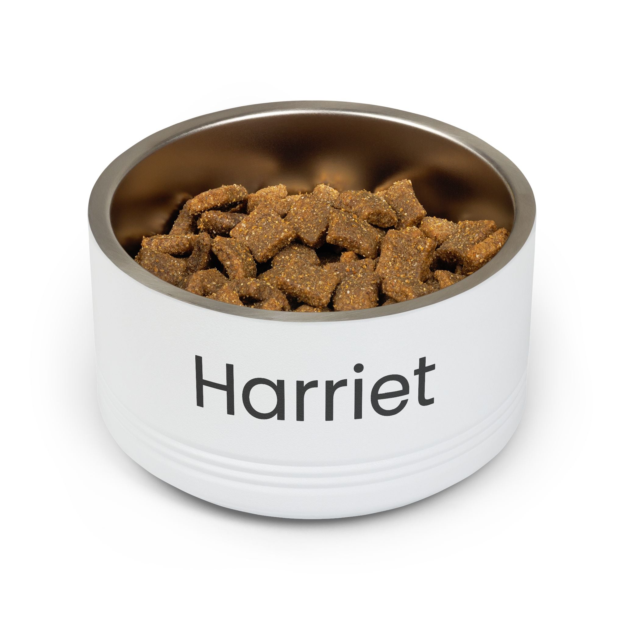 Personalized Stainless Steel Pet Bowl — 18oz
