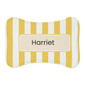 Yellow Personalized Pet Food Mat