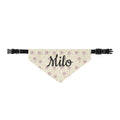 Personalized Rose Floral Clip-On Pet Bandana