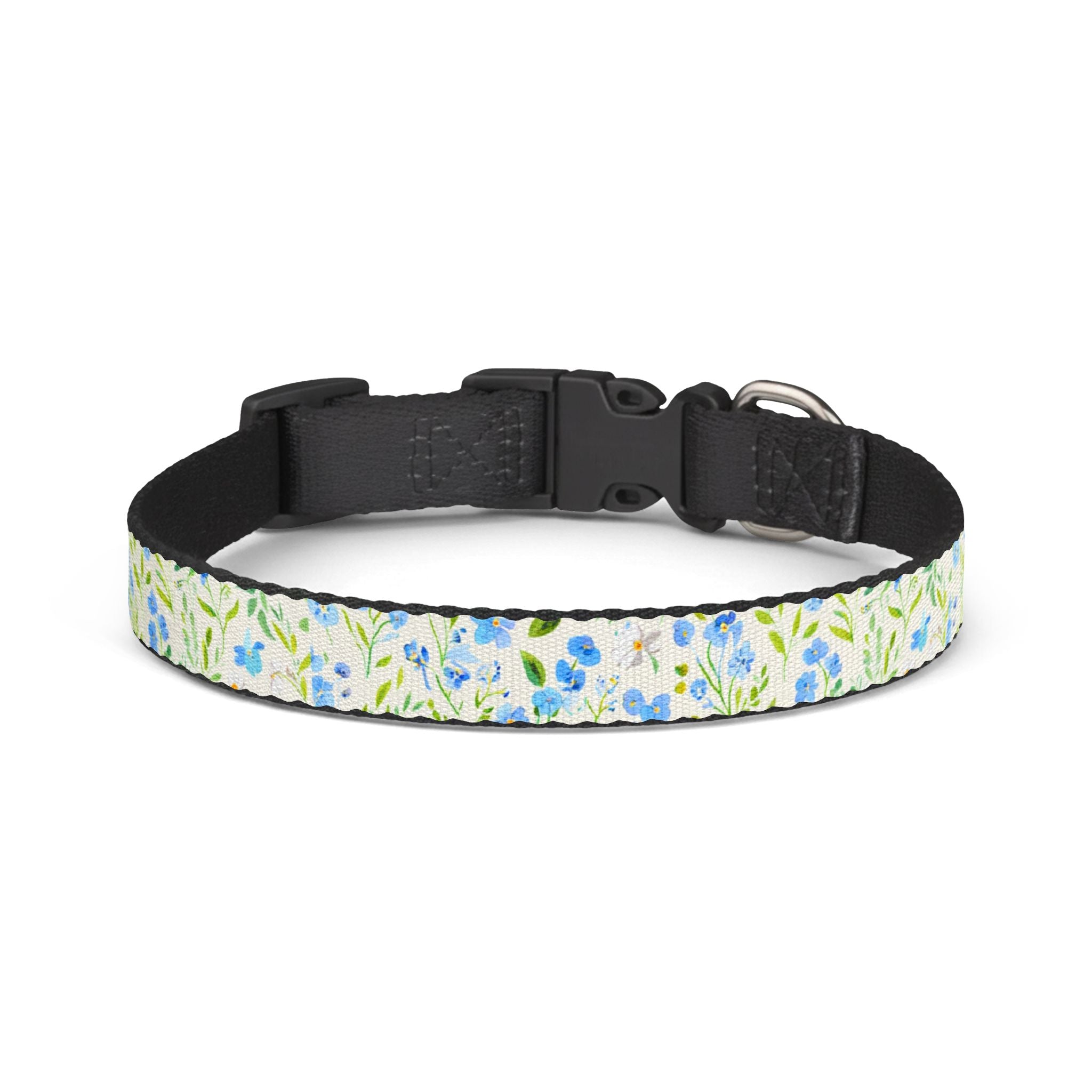 Forget-Me-Not Floral Clip-On Pet Collar